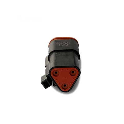 Passo di DT06-3S-E004 250V 3 Pin Connector Waterproof Plug 10.01mm